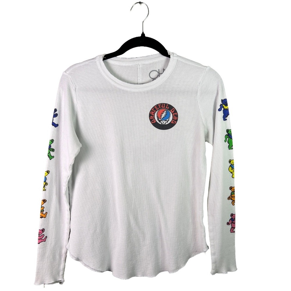 Chaser Grateful Dead Thermal Long Sleeve Shirt Women's M Streetwear